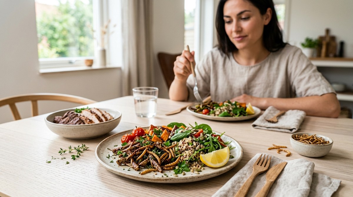 Kan spiselige insekter erstatte kød i din kost?
