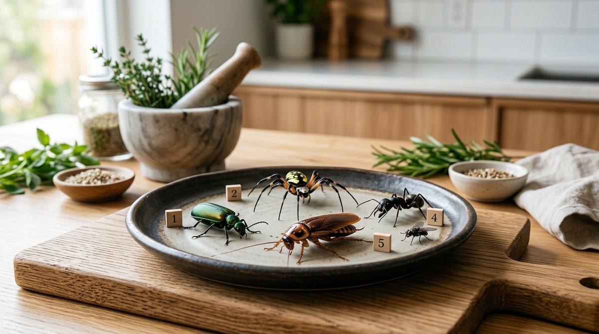 5 insektarter, du bør undgå i madlavningen